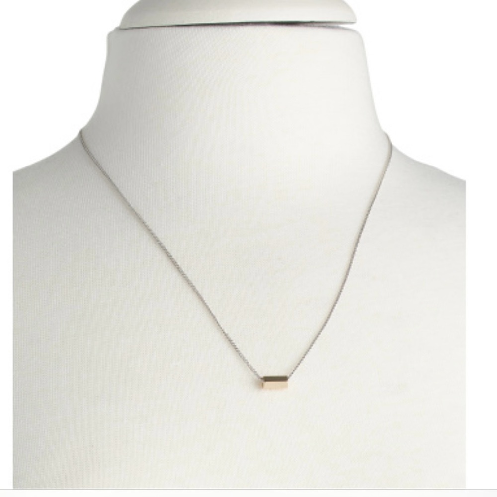New All Saints Two Tone Pendant Necklace!
New !!Classy